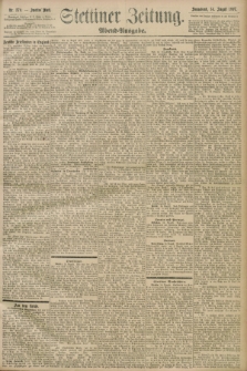 Stettiner Zeitung. 1897, Nr. 378 (14 August) - Abend-Ausgabe