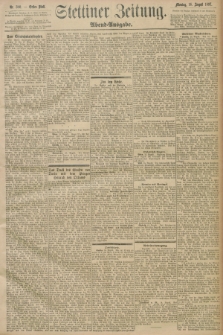 Stettiner Zeitung. 1897, Nr. 380 (16 August) - Abend-Ausgabe