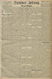 Stettiner Zeitung. 1897, Nr. 397 (26 August) - Morgen-Ausgabe