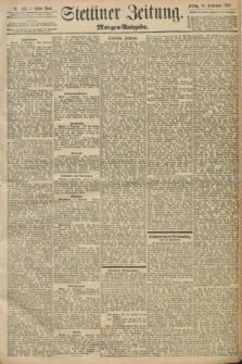 Stettiner Zeitung. 1897, Nr. 423 (10 September) - Morgen-Ausgabe