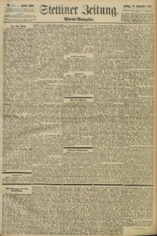Stettiner Zeitung. 1897, Nr. 424 (10 September) - Abend-Ausgabe