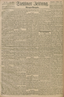 Stettiner Zeitung. 1897, Nr. 473 (9 Oktober) - Morgen-Ausgabe