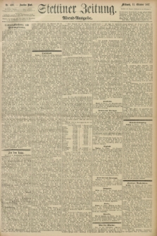 Stettiner Zeitung. 1897, Nr. 480 (13 Oktober) - Abend-Ausgabe