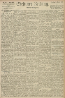 Stettiner Zeitung. 1897, Nr. 494 (21 Oktober) - Abend-Ausgabe