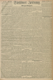 Stettiner Zeitung. 1897, Nr. 497 (23 Oktober) - Morgen-Ausgabe