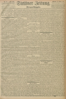 Stettiner Zeitung. 1897, Nr. 503 (27 Oktober) - Morgen-Ausgabe