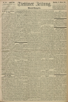 Stettiner Zeitung. 1897, Nr. 506 (28 Oktober) - Abend-Ausgabe