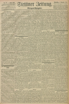 Stettiner Zeitung. 1897, Nr. 517 (4 November) - Morgen-Ausgabe