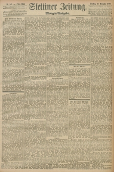 Stettiner Zeitung. 1897, Nr. 537 (16 November) - Morgen-Ausgabe