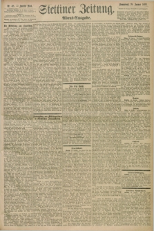 Stettiner Zeitung. 1898, Nr. 48 (29 Januar) - Abend-Ausgabe