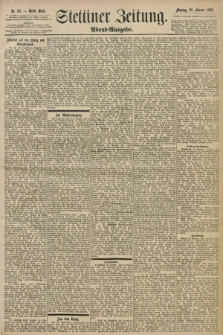 Stettiner Zeitung. 1898, Nr. 98 (28 Februar) - Abend-Ausgabe