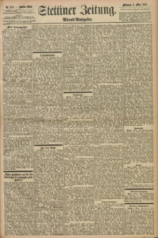 Stettiner Zeitung. 1898, Nr. 114 (9 März) - Abend-Ausgabe
