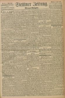 Stettiner Zeitung. 1898, Nr. 161 (6 April) - Morgen-Ausgabe