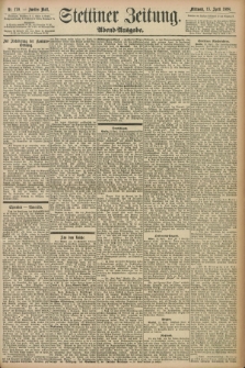 Stettiner Zeitung. 1898, Nr. 170 (13 April) - Abend-Ausgabe