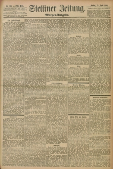 Stettiner Zeitung. 1898, Nr. 173 (15 April) - Morgen-Ausgabe