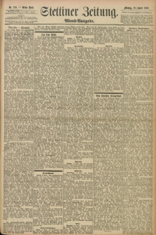Stettiner Zeitung. 1898, Nr. 178 (18 April) - Abend-Ausgabe