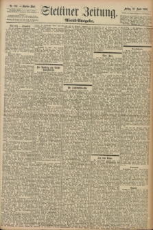Stettiner Zeitung. 1898, Nr. 186 (22 April) - Abend-Ausgabe