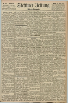 Stettiner Zeitung. 1898, Nr. 192 (26 April) - Abend-Ausgabe