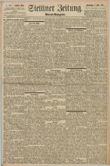 Stettiner Zeitung. 1898, Nr. 208 (5 Mai) - Abend-Ausgabe