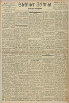 Stettiner Zeitung. 1898, Nr. 211 (7 Mai) - Morgen-Ausgabe