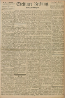 Stettiner Zeitung. 1898, Nr. 231 (19 Mai) - Morgen-Ausgabe