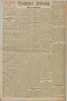 Stettiner Zeitung. 1898, Nr. 233 (21 Mai) - Morgen-Ausgabe