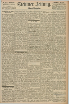 Stettiner Zeitung. 1898, Nr. 252 (2 Juni) - Abend-Ausgabe