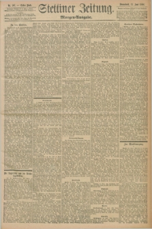 Stettiner Zeitung. 1898, Nr. 267 (11 Juni) - Morgen-Ausgabe