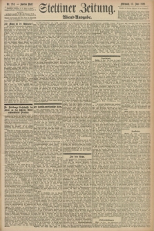 Stettiner Zeitung. 1898, Nr. 274 (15 Juni) - Abend-Ausgabe + wkładka