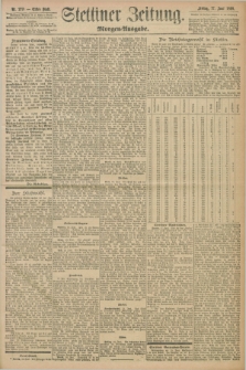 Stettiner Zeitung. 1898, Nr. 277 (17 Juni) - Morgen-Ausgabe