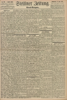 Stettiner Zeitung. 1898, Nr. 280 (18 Juni) - Abend-Ausgabe