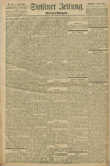 Stettiner Zeitung. 1898, Nr. 303 (2 Juli) - Morgen-Ausgabe