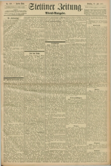 Stettiner Zeitung. 1898, Nr. 320 (12 Juli) - Abend-Ausgabe