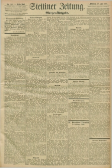 Stettiner Zeitung. 1898, Nr. 345 (27 Juli) - Morgen-Ausgabe