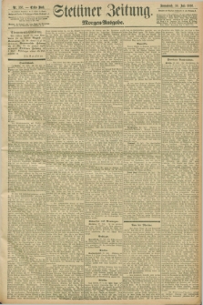 Stettiner Zeitung. 1898, Nr. 351 (30 Juli) - Morgen-Ausgabe