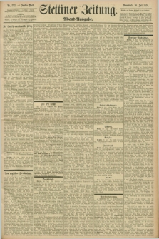 Stettiner Zeitung. 1898, Nr. 352 (30 Juli) - Abend-Ausgabe