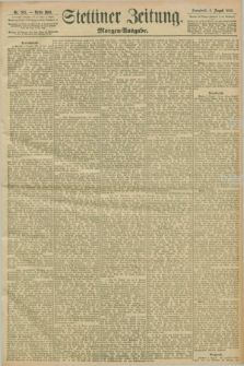 Stettiner Zeitung. 1898, Nr. 363 (6 August) - Morgen-Ausgabe