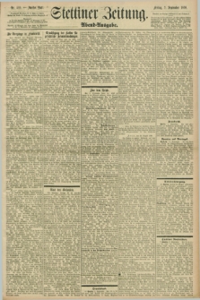 Stettiner Zeitung. 1898, Nr. 410 (2 September) - Abend-Ausgabe