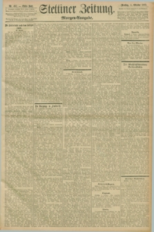 Stettiner Zeitung. 1898, Nr. 463 (4 Oktober) - Morgen-Ausgabe