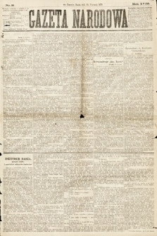 Gazeta Narodowa. 1879, nr 11
