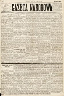 Gazeta Narodowa. 1879, nr 14