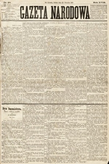 Gazeta Narodowa. 1879, nr 20