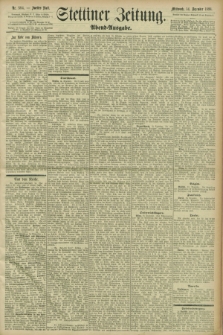Stettiner Zeitung. 1898, Nr. 584 (14 Dezember) - Abend-Ausgabe