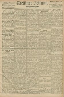 Stettiner Zeitung. 1898, Nr. 605 (28 Dezember) - Morgen-Ausgabe