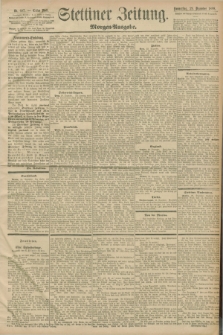 Stettiner Zeitung. 1898, Nr. 607 (29 Dezember) - Morgen-Ausgabe