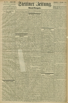 Stettiner Zeitung. 1898, Nr. 612 (31 Dezember) - Abend-Ausgabe