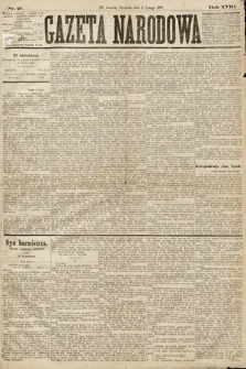 Gazeta Narodowa. 1879, nr 27