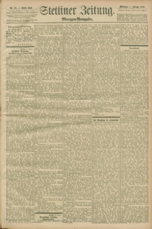 Stettiner Zeitung. 1899, Nr. 53 (1 Februar) - Morgen-Ausgabe