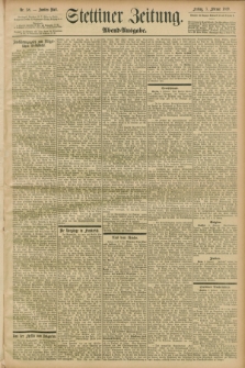 Stettiner Zeitung. 1899, Nr. 58 (3 Februar) - Abend-Ausgabe