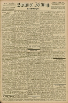 Stettiner Zeitung. 1899, Nr. 88 (21 Februar) - Abend-Ausgabe